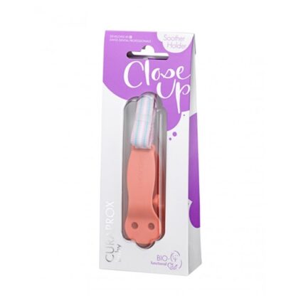 Curaprox Baby Clip Chupeta Coral