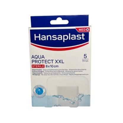 Hansaplast Aqua Protect 8 x 10 cm (XXL) - 5 pensos