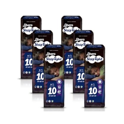 Libero SleepTight 10 Cueca 35-60kg 6x9 Unidades