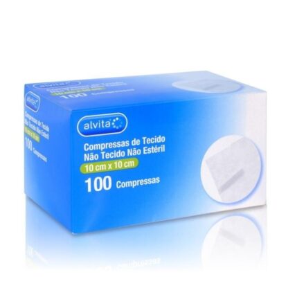 ALVITA COMPRESSAS TNT 10X10 X100 PHARMASCALABIS