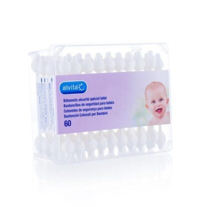 ALVITA COTONETE SEGURANÇA BEBÉ X60 PHARMASCALABIS
