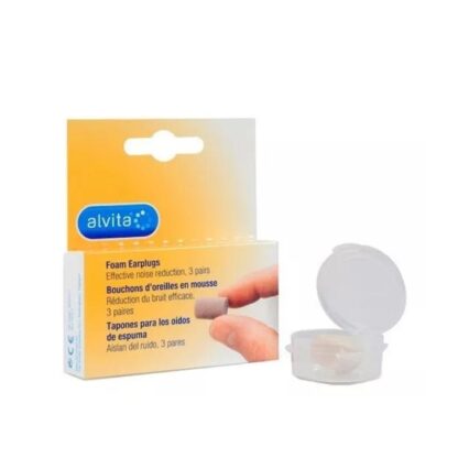 ALVITA TAMPÕES DE OUVIDOS ESPUMA X6 PHARMASCALABIS