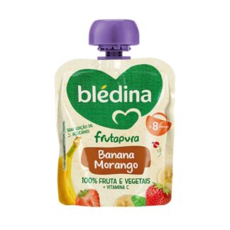 Blédina Frutapura Banana Morango 90gr