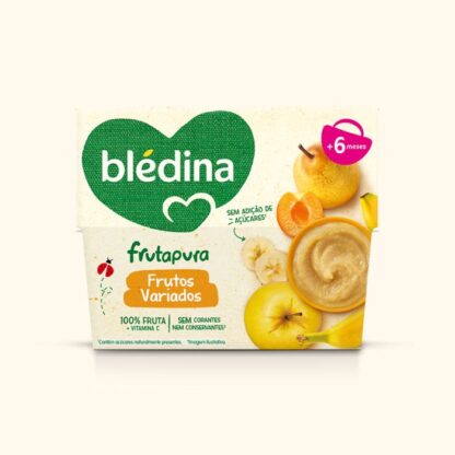 Blédina Frutapura Tacinha Frutos Variados 4x100gr