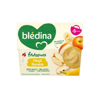 Blédina Frutapura Tacinha Maçã Banana 4x100gr