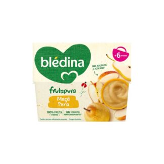 Blédina Frutapura Tacinha Maçã Pera 4x100gr