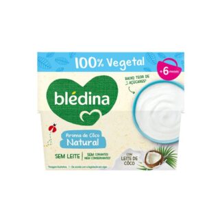 Blédina Tacinha 100% Vegetal Natural com Leite de Côco 4x95gr