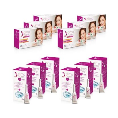 Climacare Menopausa 6 x 30 Cápsulas + Climacare Gel Vaginal 6 (5x5 ml)
