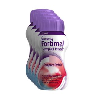 Fortimel Compact Protein Frutos Vermelhos 4x125ml