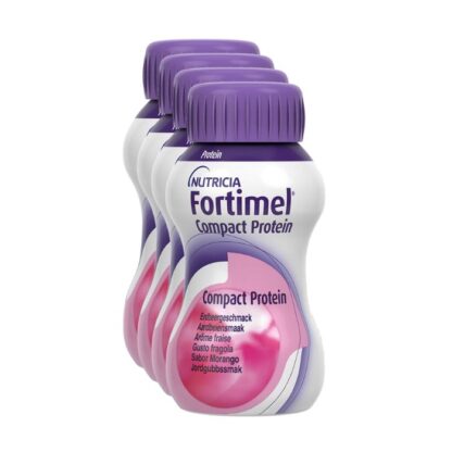 Fortimel Compact Protein Morango 4x125ml