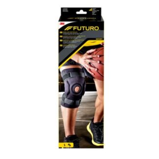 FUTURO Sport Suporte Articulado para joelho, as lesões mais graves necessitam do apoio firme do Suporte de Joelho Articulado FUTURO™.