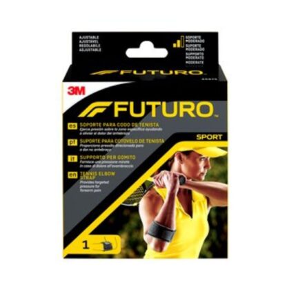 FUTURO Suporte Cotovelo Tenista, faixa para Cotovelo do Tenista FUTURO™ foi concebida para o manter em excelente forma no court.