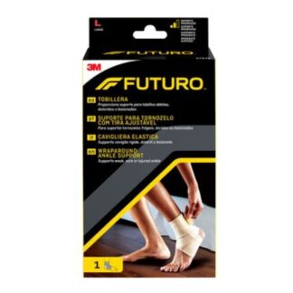 FUTURO Suporte Tornozelo com tira ajustável Tam.S, quando estiver a meio das suas atividades favoritas, ganhe vantagem sobre as articulações frágeis com a ajuda do Suporte de Tornozelo para Envolver FUTURO™.