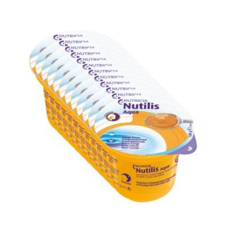 Nutilis Aqua Água Gelificada Sabor Laranaja 12x125gr