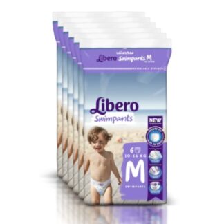 Libero Swimpants M Fralda Impermeável 10-16Kg 6x6 Un _ 61969155