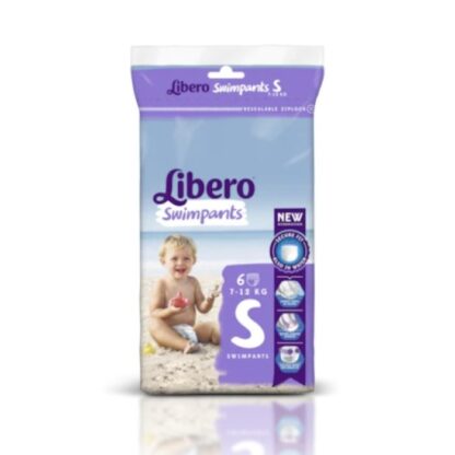 Libero Swimpants S Fralda Impermeável 7-12Kg 6 Un _ 6196907