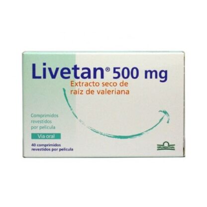 Livetan 500MG 20 Comprimidos