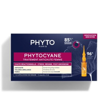 Phytocyane Queda Reacional 5 ml x 12 ampolas7377234