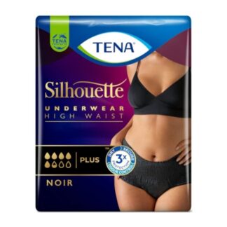 Tena Silhouette Cueca Cintura Alta Preto M 6342949
