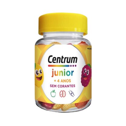 A Pharmascalabis orgulhosamente apresenta o Centrum Junior Gummies, um suplemento alimentar em forma de goma, especialmente concebido para crianças a partir dos 4 anos de idade