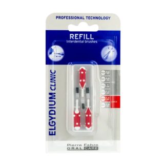 ELGYDIUM CLINIC RECARGA ESCOVILHAO ENCARNADO FINO (CONICO) X 3 UN Pharmascalabis