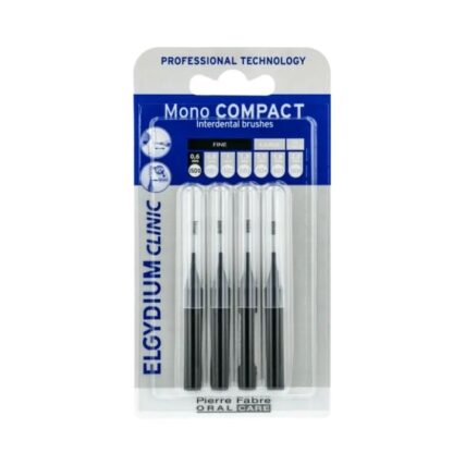 Elgydium Clinic Escovilhão Mono Compact Preto PB _ 6062018