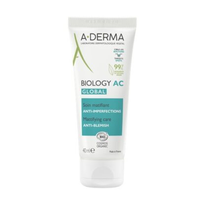 A-Derma Biology AC Global Anti-Imperfeições Matificante 40 ml
