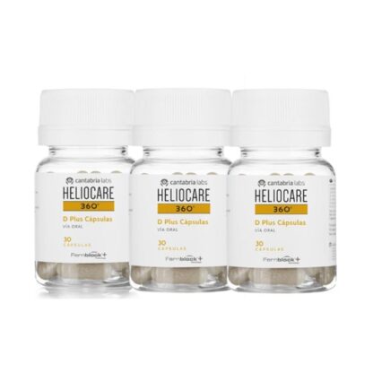 Heliocare 360 D Plus Cápsulas Pack 2=3