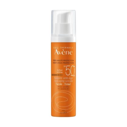 Avène Solar Cuidado Anti-Idade 50+ com Cor 50 ml