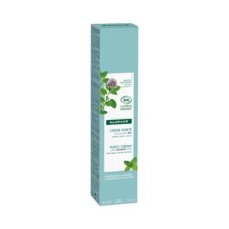 Klorane Menta Aquática Bio Creme Rosto Purificante 40ml