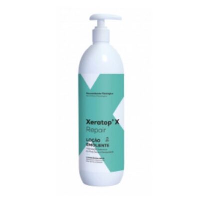 Xaratop X Repair Loção 400 ml, reconstituinte Fisiológico para Hidratação Intensiva da Pele Seca e Deslipidada