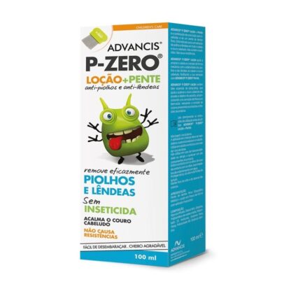 Advancis P-zero Loção Anti-piolhos 100ml Pente