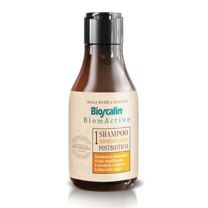 Bioscalin BiomActive Champô Pos-Biótico Seboregulador 200ml