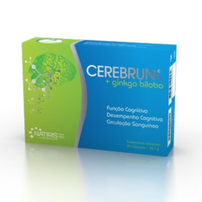 Cerebrum Ginkgo Biloba 30 Cápsulas