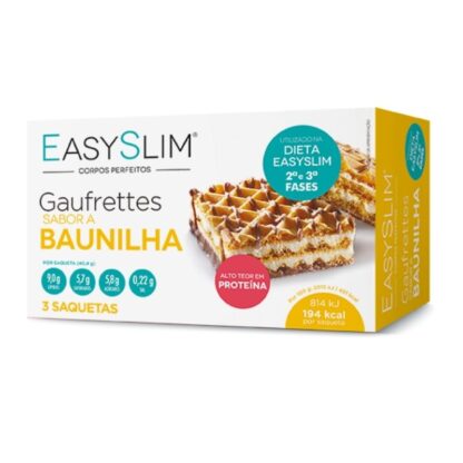 Easyslim Gaufrettes de Baunilha 3 Unidades