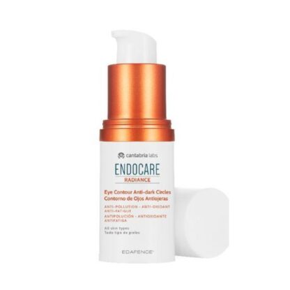Endocare Radiance Eye Contour 15ml, contorno de olhos de uso diário que cuida, protege e ajuda a corrigir a pele do contorno dos olhos contra o envelhecimento causado por agressões externas. Ideal para todos os tipos de pele e adequado mesmo para olhos sensíveis.