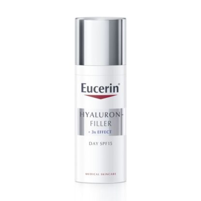 Eucerin Hyaluron-Filler x3 Effect Creme de Dia - Pele Normal a Mista FPS 15 50ml