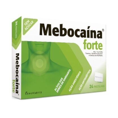 Mebocaína Forte 24 Pastilhas