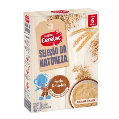 Nestlé Cerelac Papa Lactea Aveia Centeio 6M 240gr