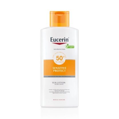 eucerin Sun Sensitive Protect Loção Extra Light FPS 50+ 400ml