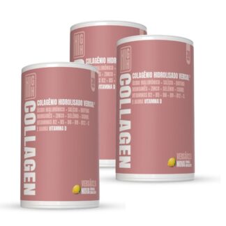 High Collagen Verisol 2.0 Frutos Cítricos contém 5gr de péptidos de colagénio hidrolisado VERISOL ®, 120mg Ácido Hialurónico e múltiplas vitaminas e minerais
