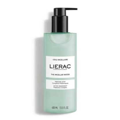 Lierac Desmaquilhante Água Mincelar, composto por 96% de ingredientes naturais, a Água Micelar remove suavemente a maquilhagem e as impurezas da pele.