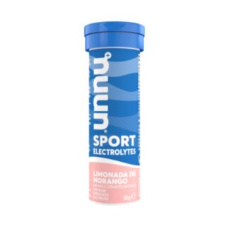 NUUN Sport Eletrólitos Limonada de Morango 10 Pastilhas