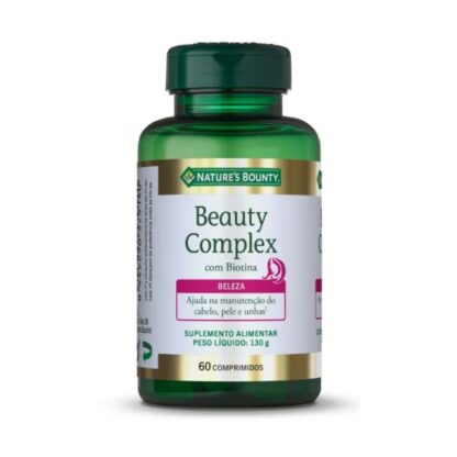 Natures Bounty Beauty Complex com Biotina 60 comprimidos