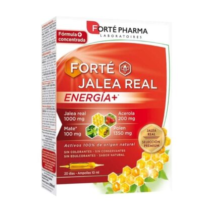 Forté Geleia Real Energia + - 20 Ampolas
