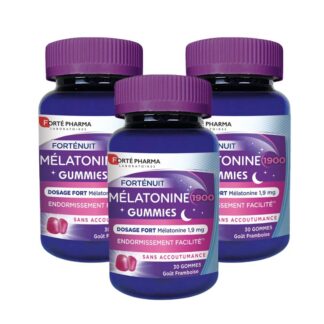 Forté Pharma Forté Noite Melatonina 1900 Gummies – 3x30 gomas