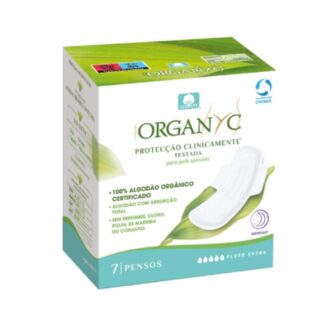 Organyc Penso Higiénicos Extra 7 Pensos