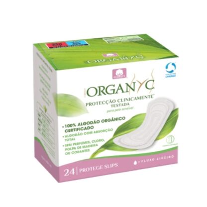 Organyc Penso Protege Slips Ligeiro 24 Saquetas