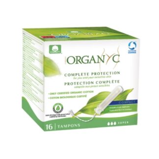 Organyc Tampão C_Aplicador Super 16 Tampões