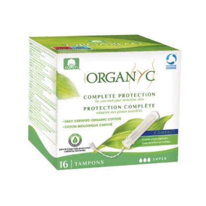Organyc Tampão C_Aplicador Super 16 Tampões